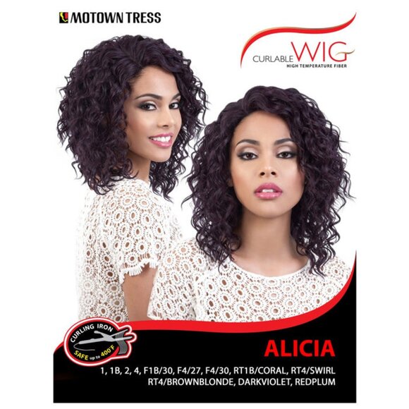 Motown Tress Curlable Full Wig - ALICIA - Picture 1 of 5